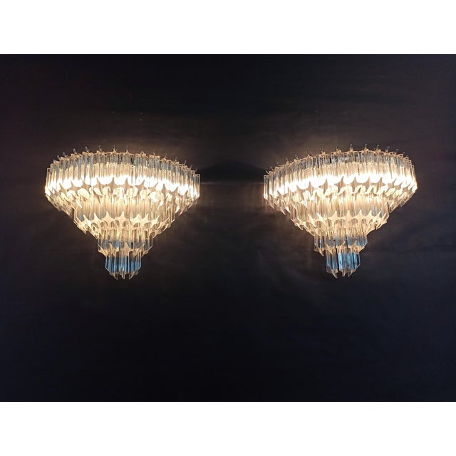 Vintage Murano Wall Sconces, 1990s, Set of 2 For Sale - Image 14 of 18