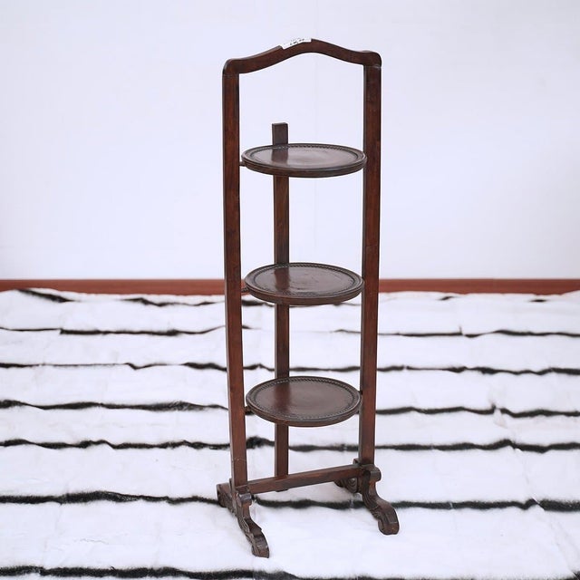 Wood Vintage Wooden Food Holder For Sale - Image 7 of 7