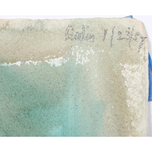 Artist: Eve Nethercott, American (1925 - 2015) Title: Flowering Plant (P1.33) Year: 1957 Medium: Watercolor on Paper Size:...