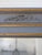 Early 20th Century Antique Trumeau Style Gray Painted Wall Mirror With Gold Leaf For Sale - Image 5 of 12