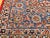 Vintage Room Size Persian Isfahan Rug, Handwoven Floral Pattern, Red & Blue, 9’ X 12’ For Sale - Image 12 of 12