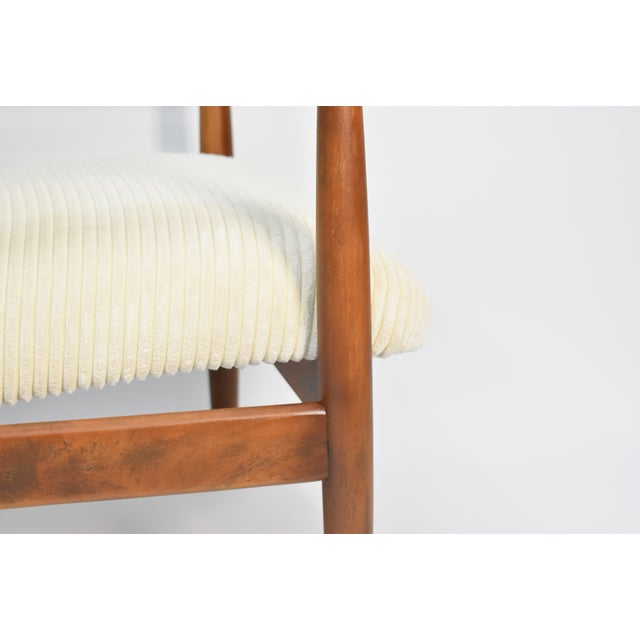 Vintage Armchair in Beige Cord by E. Homa, 1960s For Sale - Image 15 of 18