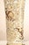 Hand Painted Porcelain Decorative Vase with Gilded Metal Base and Cap For Sale - Image 12 of 17