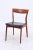 Mid-Century Danish Leather and Teak Chairs by R. Borregaard for Viborg, Set of 4 For Sale - Image 6 of 11