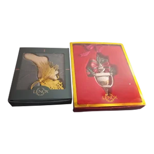 1980s Lenox Ornaments - Set of 2