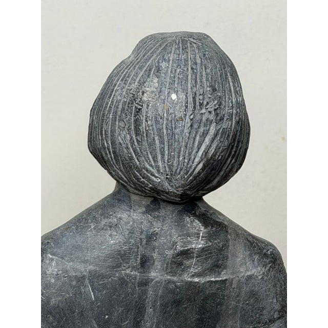 Art Deco Lead Sculpture of Joan of Arc in the Manner of Eric Gill For Sale - Image 18 of 18