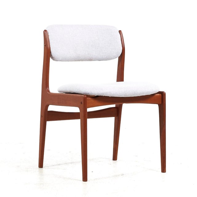 Erik Buch Erik Buch Mid Century Danish Teak Dining Chairs - Set of 4 For Sale - Image 4 of 10