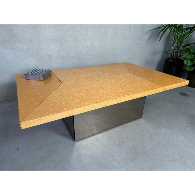 Ash wood coffee table designed by Paul Michel. This luxurious coffee table is designed in such a way that you can...
