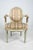 Beige Mid 20th Century Swedish Carved Wood Armchairs With Needlepoint Upholstery, Set of 6 For Sale - Image 8 of 14