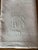 Early 21st Century Antique French Linen Sheet Ls Monogram Thick Oat Linen Trousseau Sheet Rustic Flax Bed Linen Circa 1920 For Sale - Image 5 of 10
