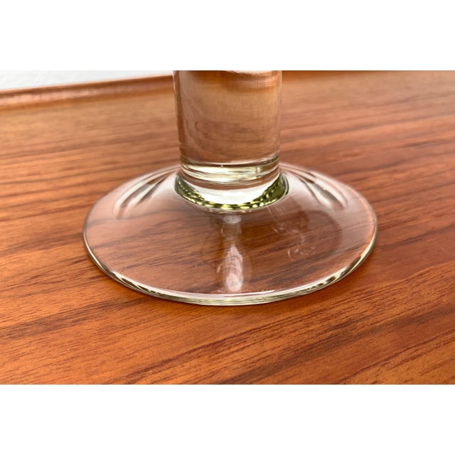 Vintage Glass Candleholder, 1970s, Set of 2 For Sale - Image 12 of 18