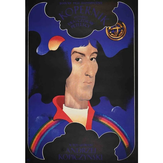Kopernik - Vintage Poster is a vintage poster realized by M. Swierzy, in 1974s. Mixed colored offset print. The artwork...