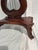 1960s Marble Top Accent Table With Harp Motif For Sale In Houston - Image 6 of 6