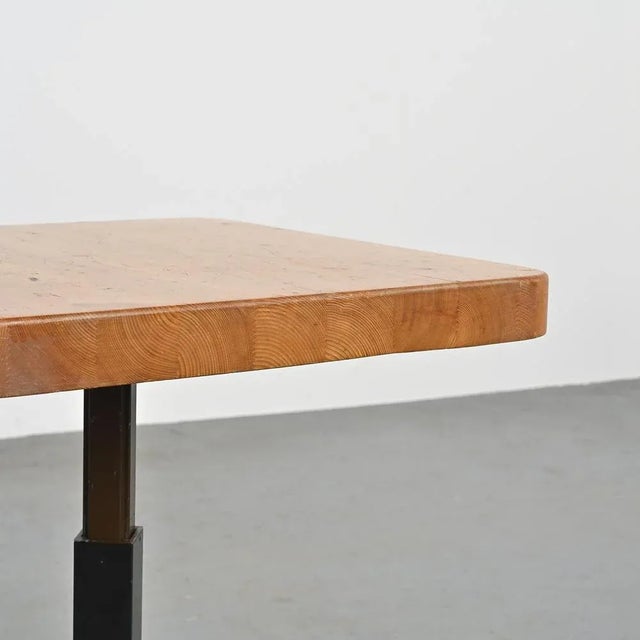 1970s Adjustable Table by Charlotte Perriand for Les Arcs, 1970s For Sale - Image 5 of 14