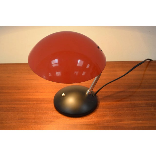 Metal Mid-Century Table Lamp by Josef Hurka for Drukov, 1960s For Sale - Image 7 of 14