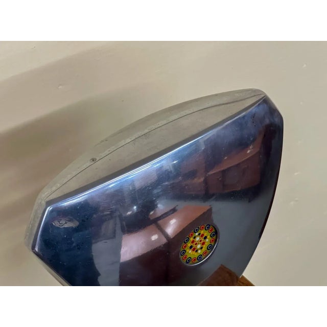 Aluminum Sculpture With Glass Disc From 1971 For Sale In Seattle - Image 6 of 10