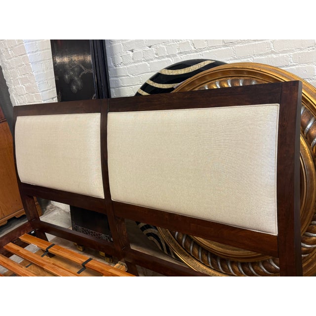 Crate & Barrel Crate & Barrel Eastern King Platform Bed Frame For Sale - Image 4 of 12