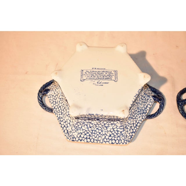 Pair of Circa 1913 "Chinese Bird". Handled Bowls For Sale - Image 12 of 12