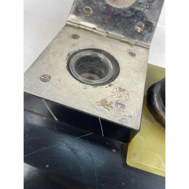 Liberty Inkwell in Marble, 1920s For Sale - Image 12 of 13