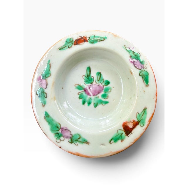 Antique Chinese Famille Rose Traveling Teapot With Fitted Warming Basket For Sale - Image 15 of 18