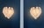 Vintage Italian Murano Glass Wall Sconces in Frosted Glasses, 1990s, Set of 2 For Sale - Image 14 of 16