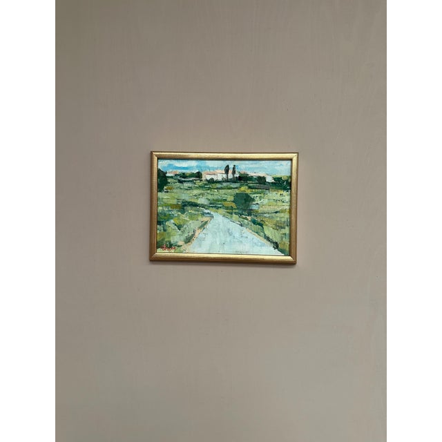 Olle Larsson, Path, 1960s, Oil on Panel, Framed For Sale - Image 10 of 18