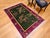 Vintage Chinese Art Deco Rug, Floral Design, Sage Green & Purple, 4' x 6' For Sale - Image 4 of 16