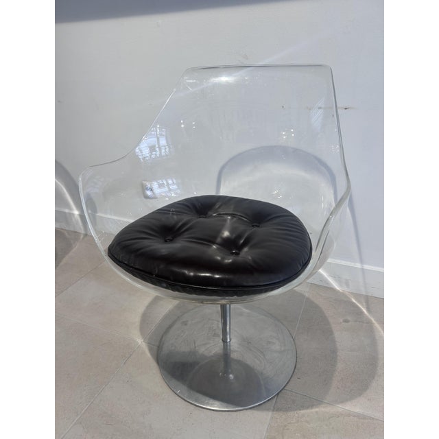Mid-Century Modern Champagne Chairs by Estelle and Erwin Laverne for Laverne International, 1950s, Set of 6 For Sale - Image 3 of 16