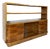 Art Deco Veneered Walnut Bookcase with Doors, 1930s For Sale