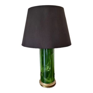 1970s Fractal Resin Table Lamp