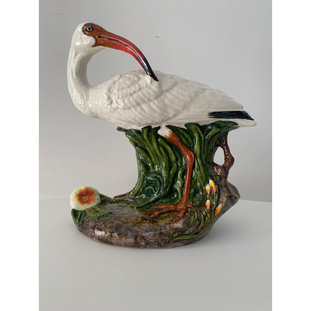 Mid Century “The Townsends” Ibis Ceramic Sculpture For Sale - Image 12 of 12