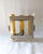 Amber Striped Murano Glass Wall Sconce attributed to AV Mazzega, 1970s For Sale - Image 11 of 14