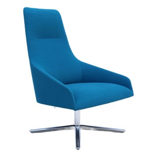 Contemporary Lievore Altherr Molina for Andreu World Alya Swivel Lounge Chair For Sale