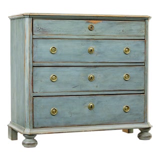 Antique Gustavian Chest of Drawers, 1880 For Sale