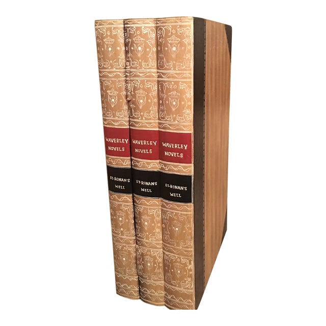 Vintage Hand Painted, Wooden Book Box Chairish