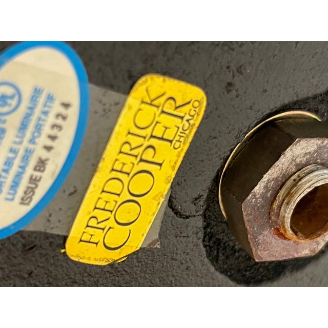 Frederick Cooper Silver Industrial Pharmacy Lamp For Sale - Image 10 of 10