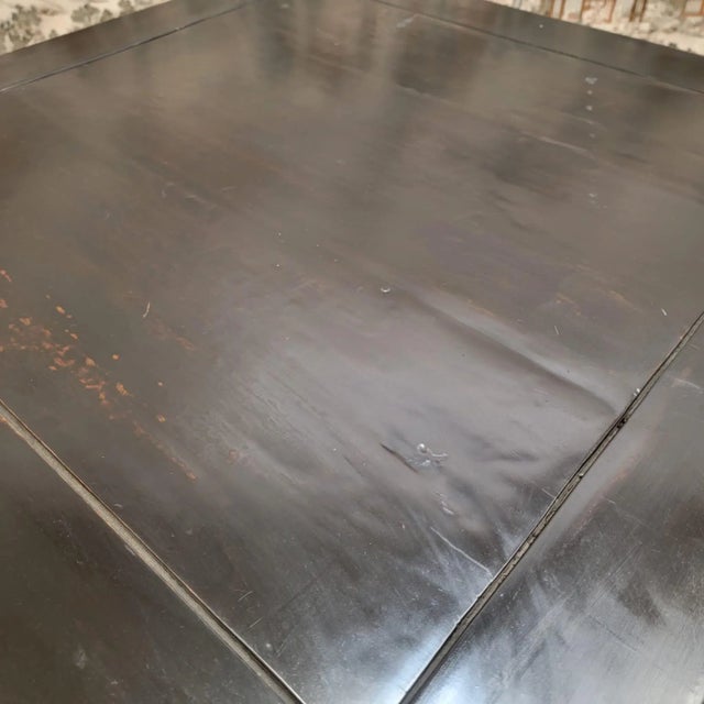 Vintage Shanxi Province Elm Coffee Table with Carved Apron This Vintage elm coffee table is from the Shanxi Province of...