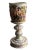 18th Century Capodimonte Raised Relief Porcelain Greek Mythological Chalice For Sale - Image 13 of 13