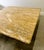 Vintage Square Caramel Travertine Coffee Table, 1980s For Sale - Image 9 of 14