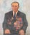 Man Portrait, Ukrainian Soviet Oil Painting on Canvas, 1983 100-84 For Sale