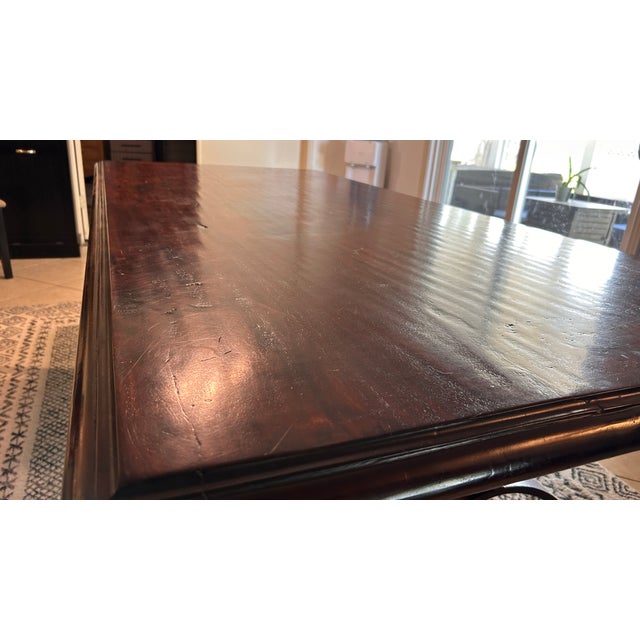 Solid Ironwood Table For Sale - Image 4 of 7