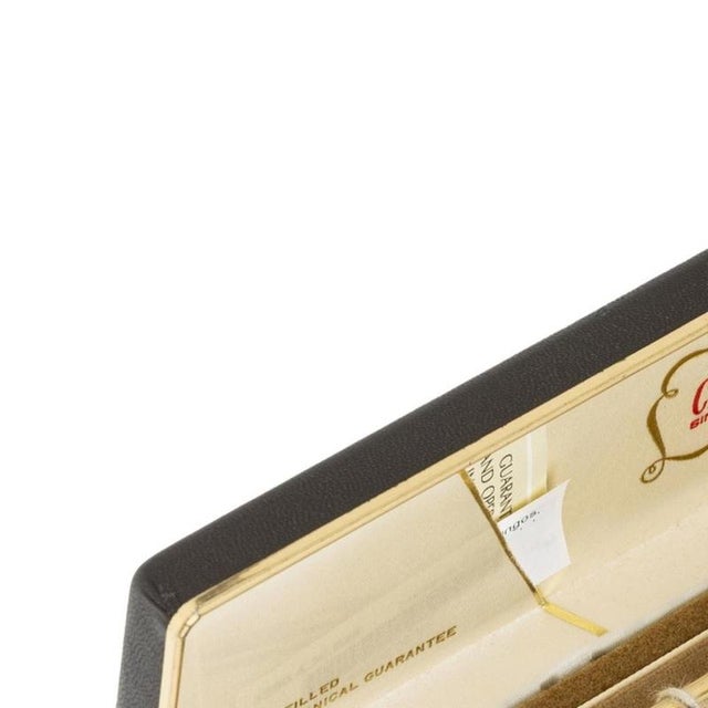 Cross pen set. American; 1980s; Century model in a case with certificates; consisting of one 14kt gold nib fountain pen...