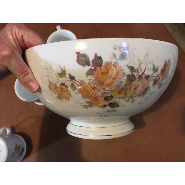 Antique Tom & Jerry Punch Bowl Set 7 Pieces Chairish