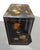 Vintage Chinese Asian Chinoiserie Floral Cabinet ~ Black Lacquered Side Table For Sale - Image 11 of 15