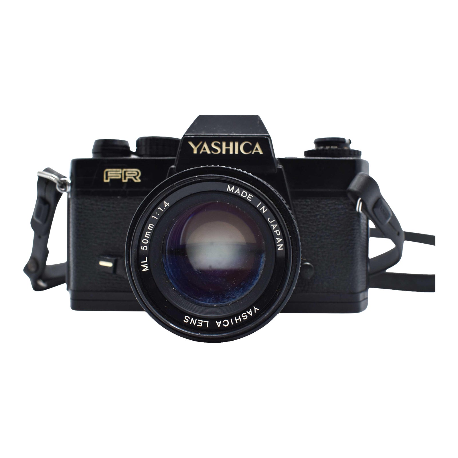 1970's Yashica Fr 35mm SLR Camera With Yashica ML 50mm Lens | Chairish