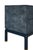Worlds Away Matthew Izzo Home Etta Navy Blue Burl Wood Four Drawer Chest of Drawers For Sale - Image 4 of 6