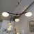 Metal Nl-3 Flushmount Chandelier by Gallery L7 For Sale - Image 7 of 12