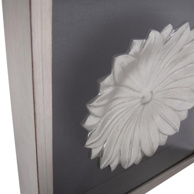 Kenneth Ludwig Chicago Lotus Flower Wood Wall Art For Sale - Image 4 of 7