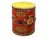 Asian Oriental Tibetan Style Red Auspicious Flower Motifs Drum Table For Sale - Image 3 of 10
