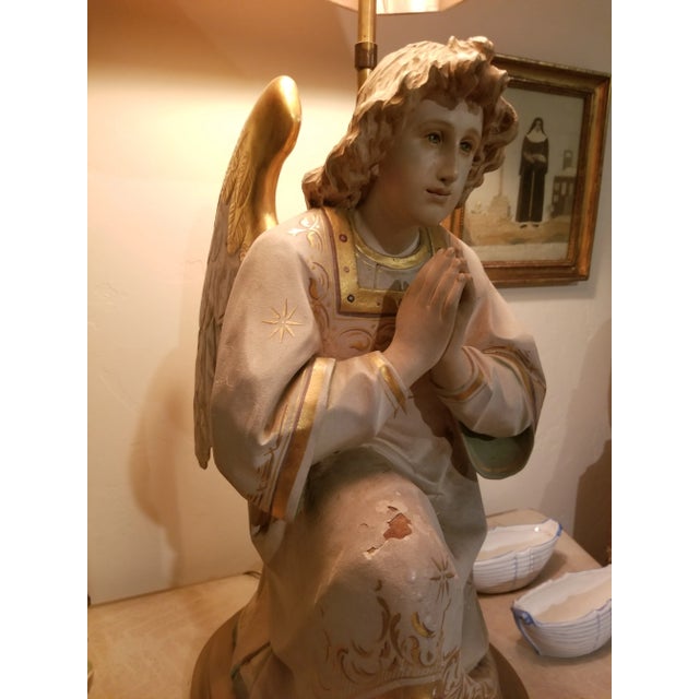 Antique Angel Lamps a Pair Chairish